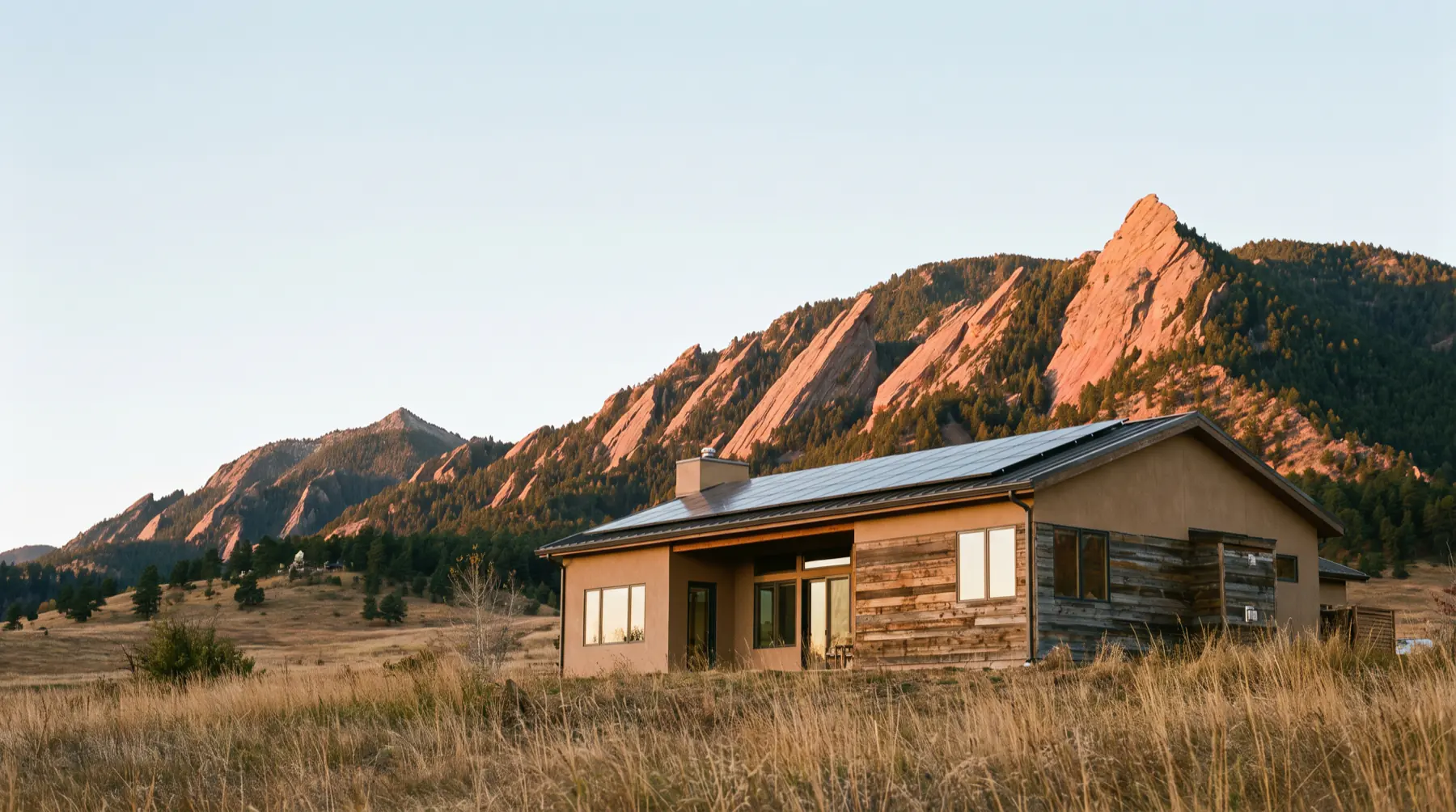 A home in the Boulder area of Colorado.