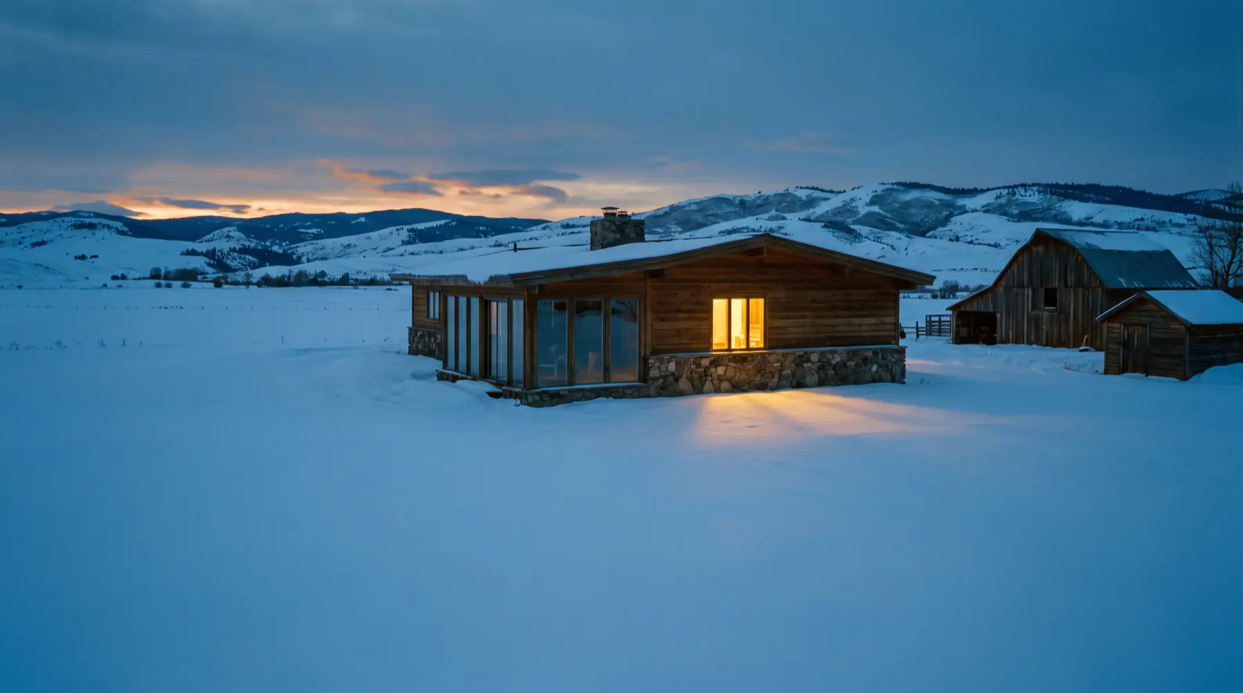 A home in the Steamboat Springs area of Colorado.