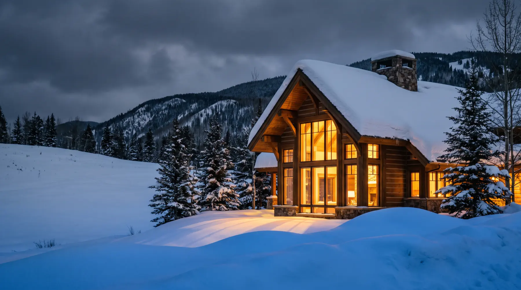 A home in the Vail Valley area of Colorado.